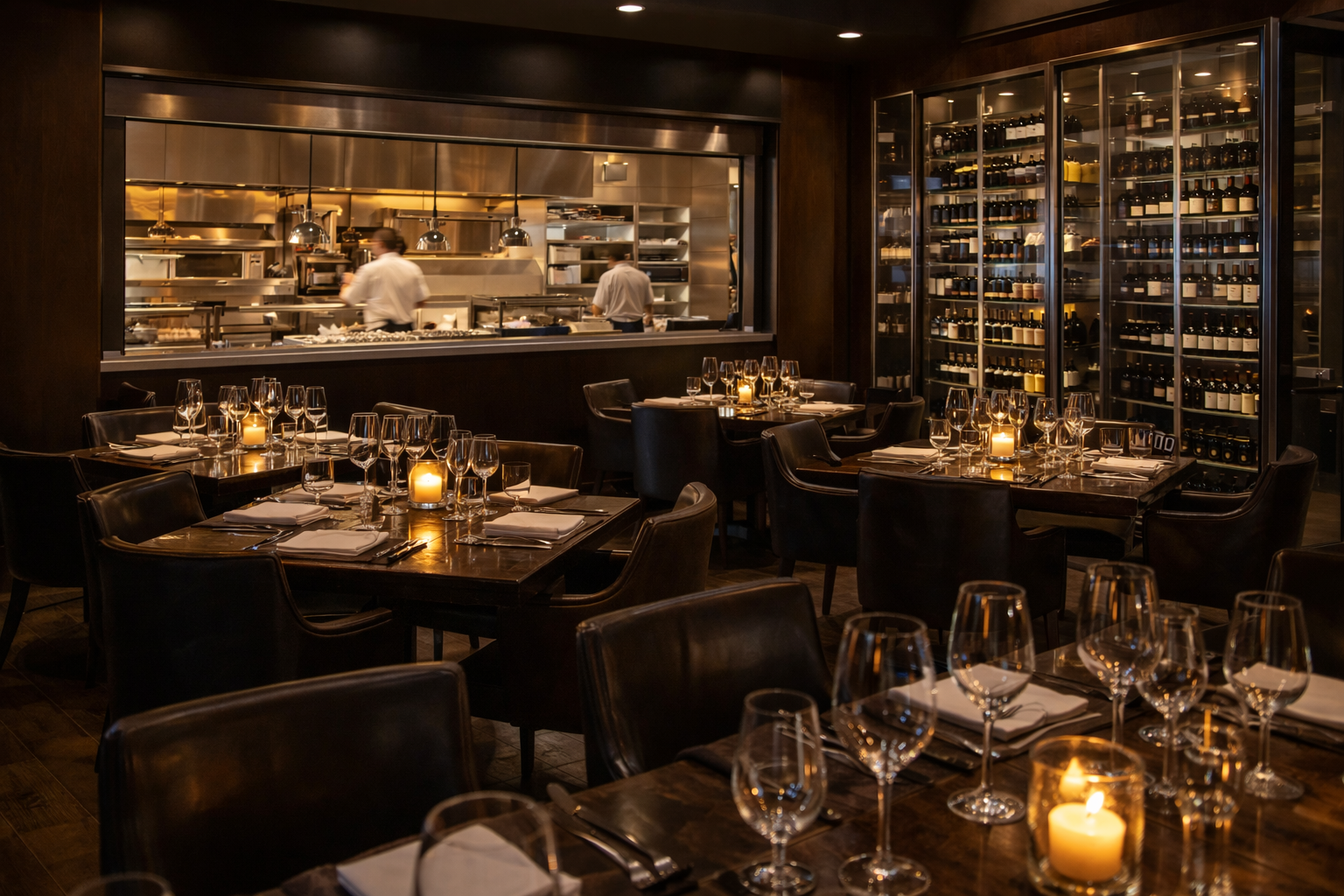 Front of House Dining Area Wine Room